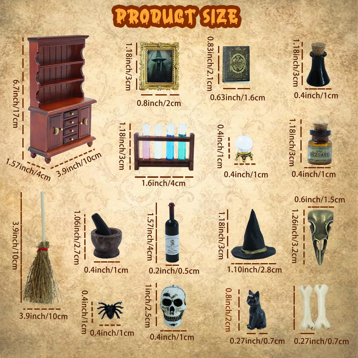 BEIREG magic bottles inspire potion-making play and magical atmosphere