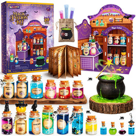BEIREG Magic Potion Kit bottle lineup shows vibrant colors for creative play