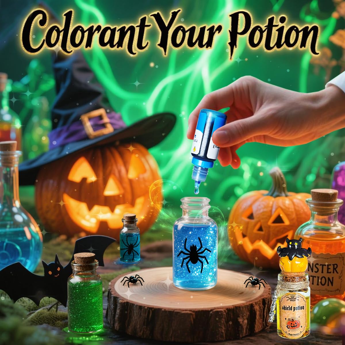 BEIREG Magic Potion Kit pigments and colorants create vivid potions