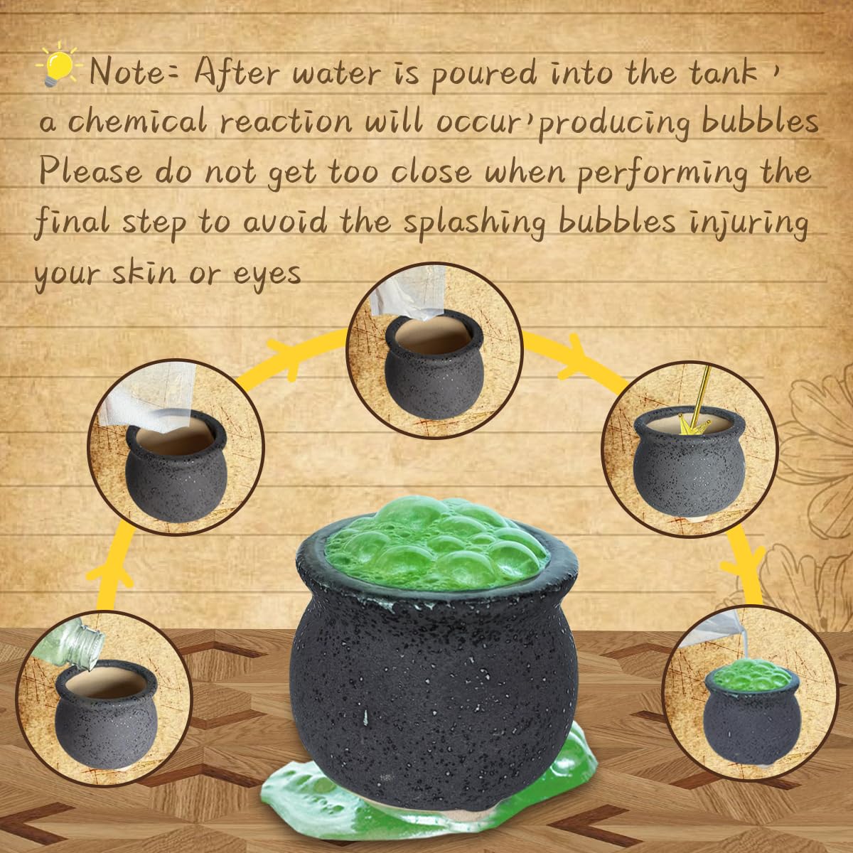 BEIREG Magic Potion Kit room decor-ready after crafting