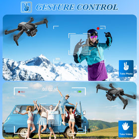 BeiyoQSZ drone includes two batteries for longer outdoor sessions