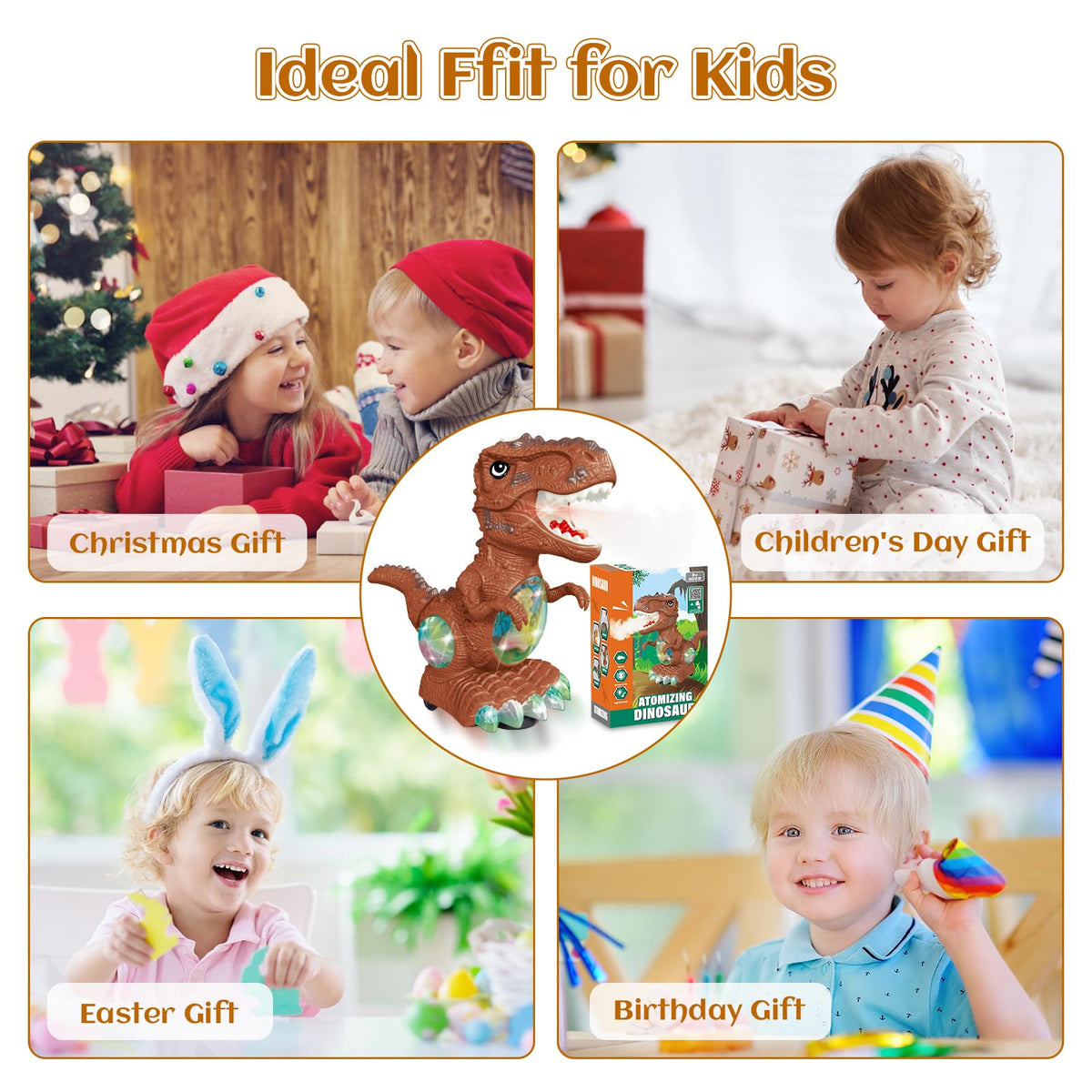 BEKALERZ gift-ready dinosaur toy ideal for Christmas or birthdays