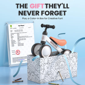 BEKILOLE two-minute assembly saves time and lets parents celebrate more.