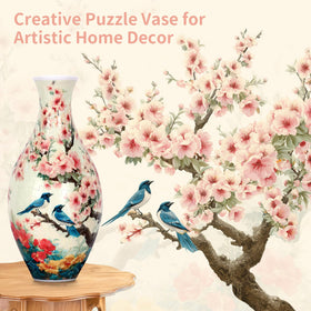 BELEEV 3D Puzzle Vase water cup detail suitable for easy floral care.