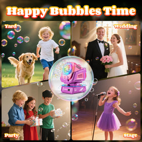 Belemar bubble machine ideal for weddings and birthday parties
