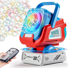 Belemar Bubble Machine remote control enabling effortless party setup.