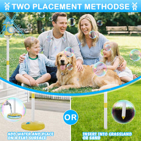 Belemar Bubble Solution Included ensures ready-to-use bubbles out of the box.