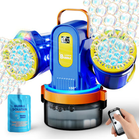 Belemar dual-engine bubble output creates a dense, vivid bubble effect for lively parties.