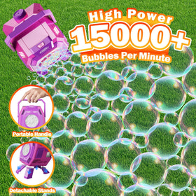 Belemar high-output bubbles deliver thousands of bubbles per minute.