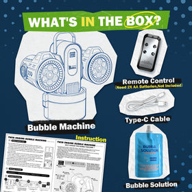 Belemar portable bubble machine perfect for kids' parties and weddings