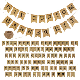 Bellium preprinted banner letters for instant messaging on flags