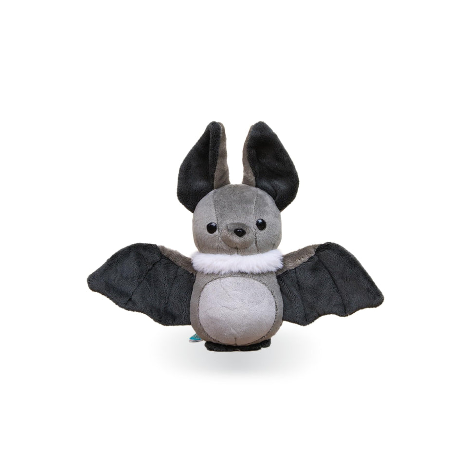 Bellzi Batti face close-up shows ultra-soft plush for cozy cuddles.