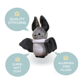 Bellzi Batti hugging pose offers perfect bedtime snuggles.