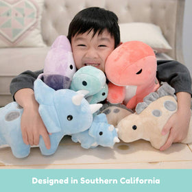 Bellzi Steggi cuddly bedtime companion for kids and toddlers.