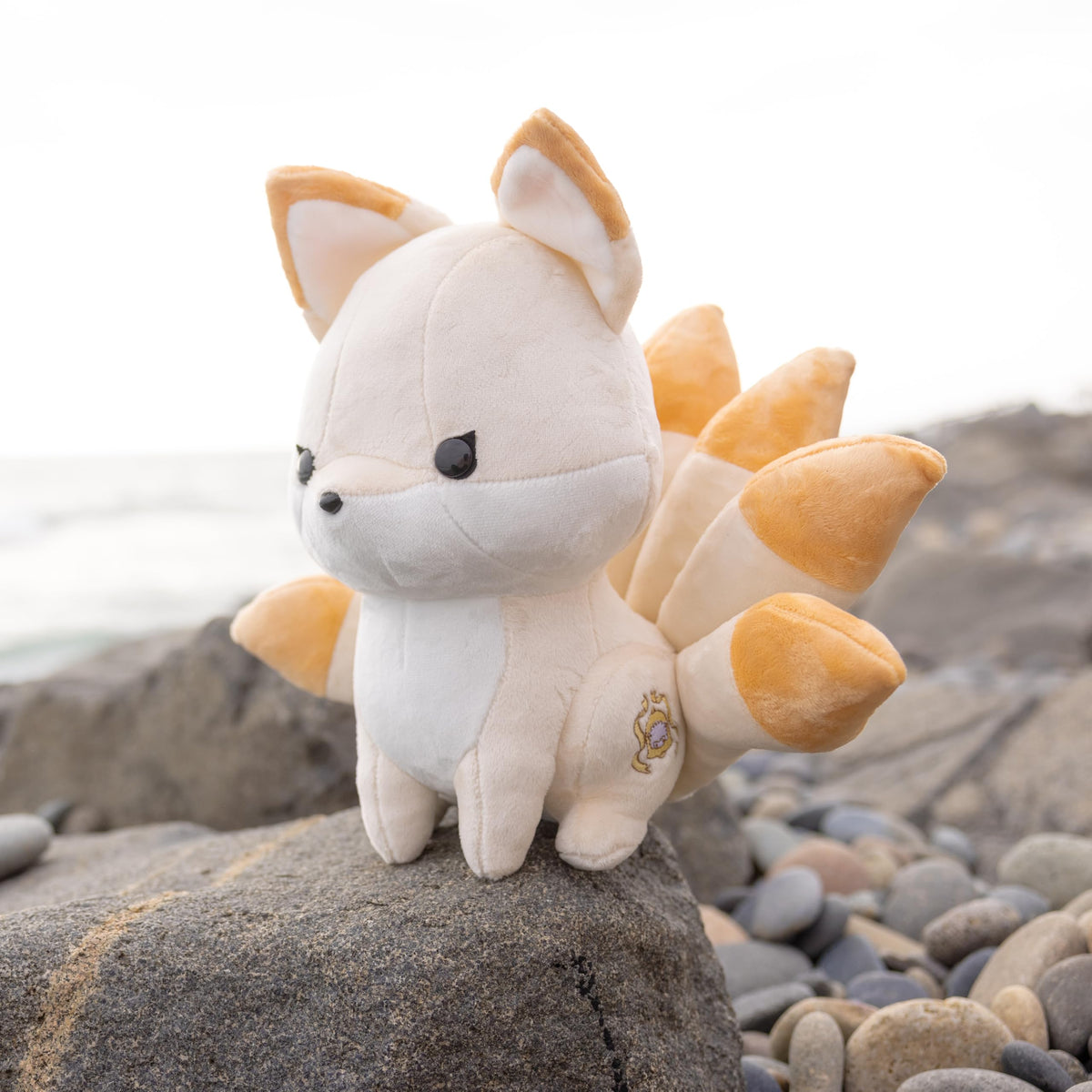 Bellzi Kitsune Mystical Fox bedtime cuddle, cozy companion for naptime