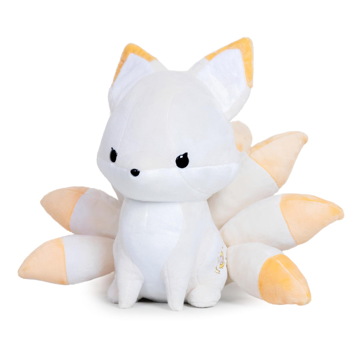 Bellzi Kitsune Mystical Fox plush full view, an ideal cuddle buddy for all ages