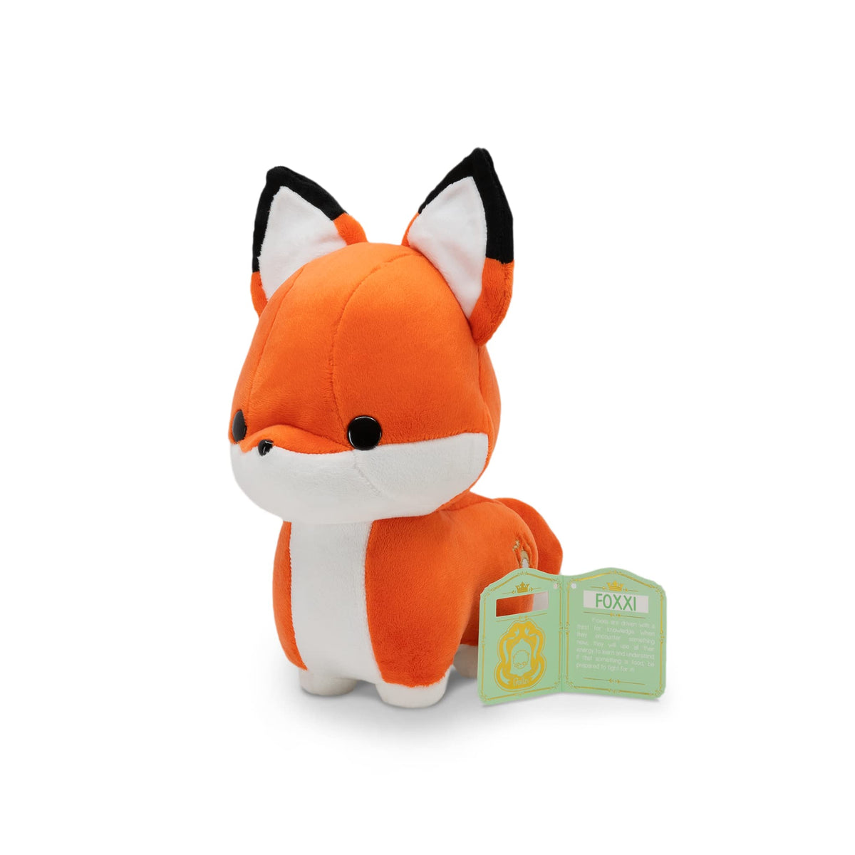 Bellzi Orange Foxxi large-size is a huggable friend for kids.