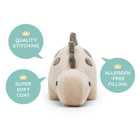 Bellzi soft plush material close-up emphasizes high-quality cuddle feel.