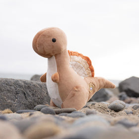 Bellzi Spinosaurus plush gift-ready presentation for gifting to kids and collectors.