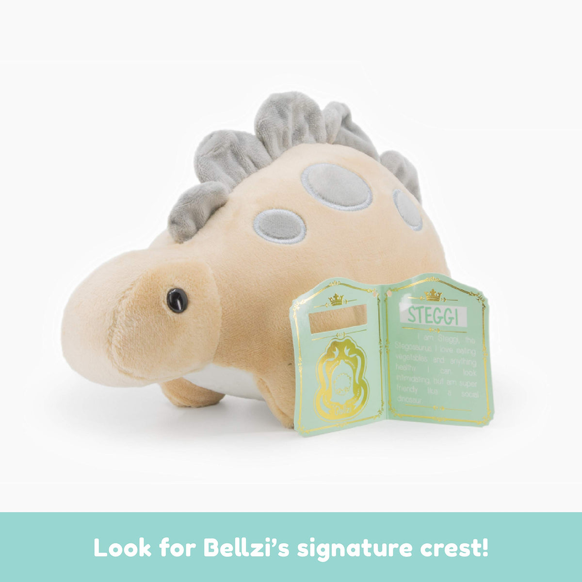Bellzi Steggi back plates highlight playful design for imaginative play.