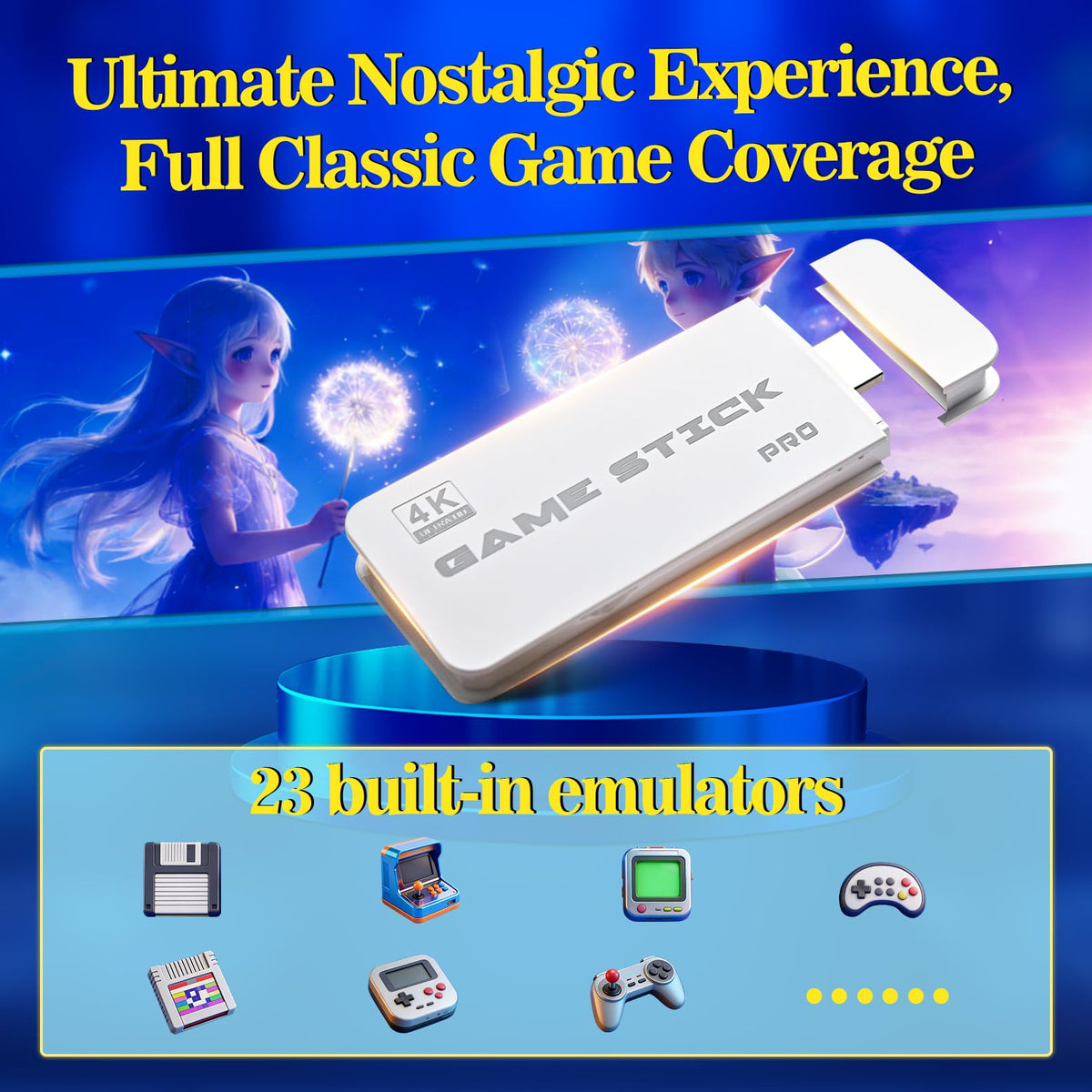 BELOPERA Dual 2.4GHz controllers enable comfortable multiplayer sessions.