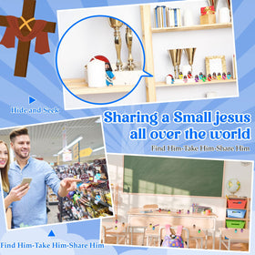 Bememo Jesus figurine pack 100 for bulk gifting at gatherings