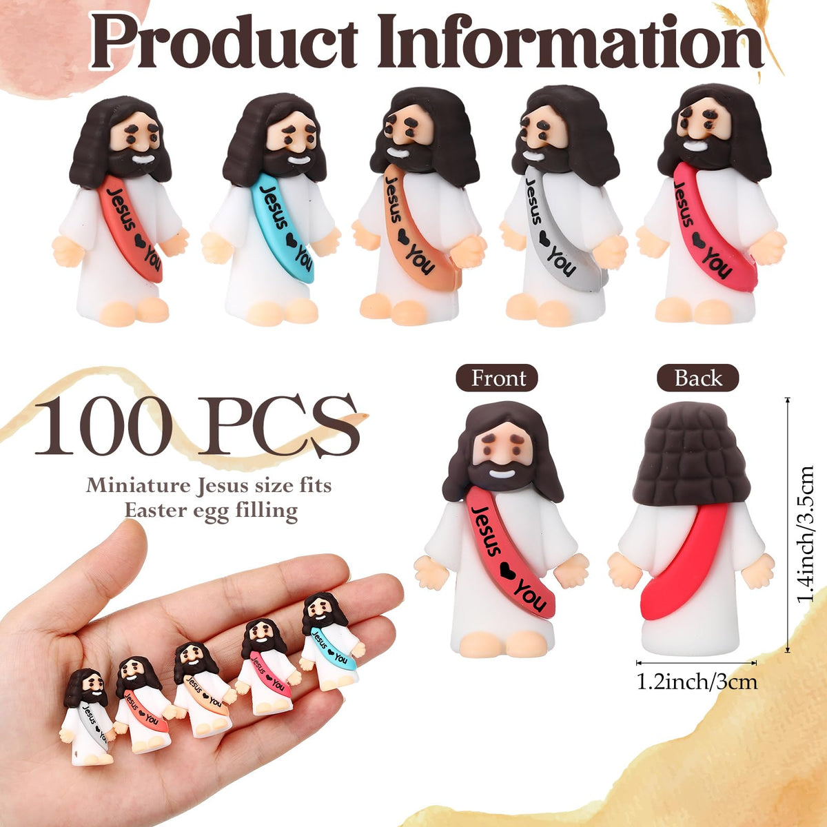 Bememo Jesus loves you dolls offer gentle reminders at gatherings and gifts