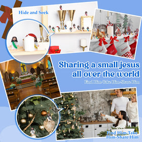 Bememo little Jesus figure party decor for church and school.