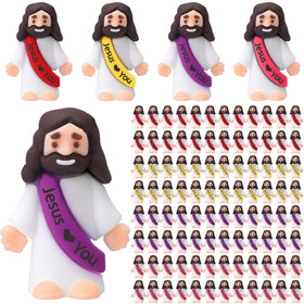 Bememo little Jesus figurine close-up, ideal Easter party favor and classroom reward.