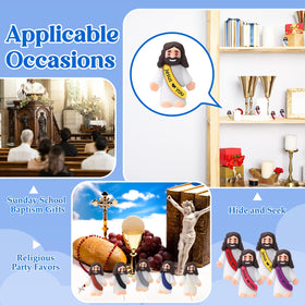 Bememo Jesus toy figures, suitable for church events and school giveaways.