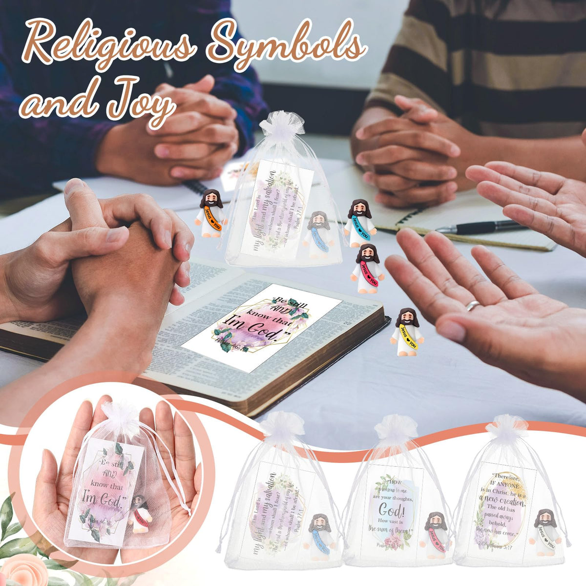 Bememo scripture cards with bright print for devotional keepsakes