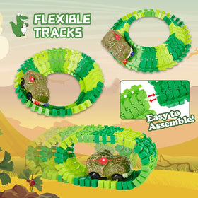 BEMITON dino head cars enable dynamic chase scenes.