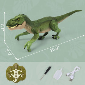BEMITON remote dino DIY assembly with detachable limbs for creativity