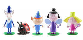 Ben & Holly collectable five-pack figures with removable bases for imaginative play.