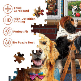 BenBen 1000-piece World Landmarks front reveals iconic landmarks and textures.
