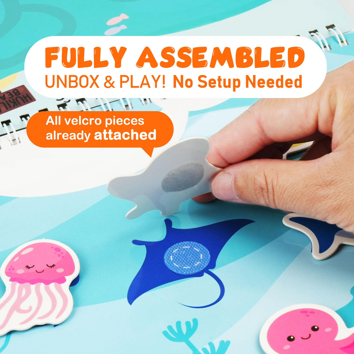 BenBen Busy Book alphabet tracing page supports letter recognition and handwriting practice.