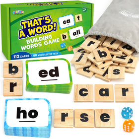BenBen flash cards 112 spelling for family learning at home.
