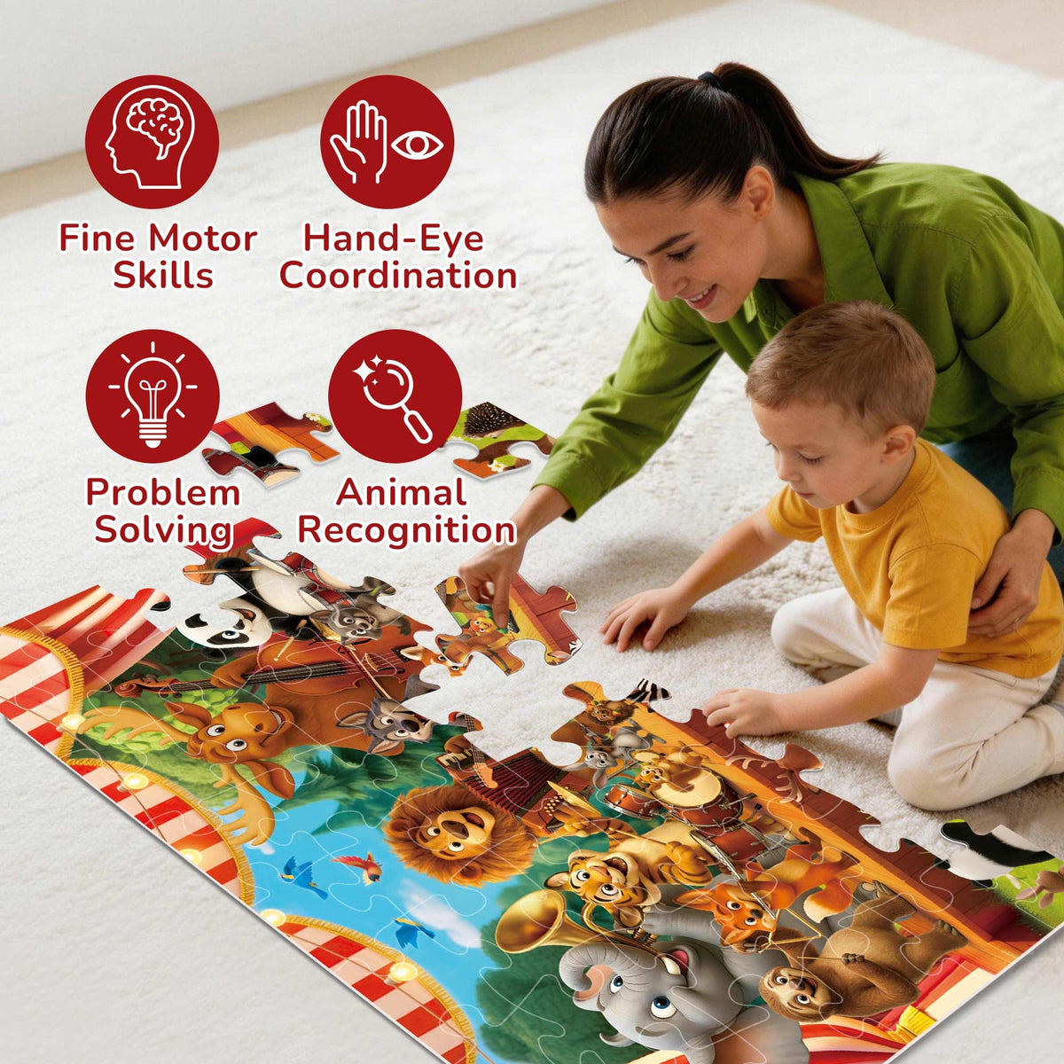 BenBen embossed surface reduces glare for comfortable viewing