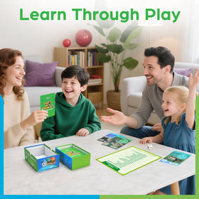 BenBen Guess The Animal Card Game: compact travel box for on-the-go play