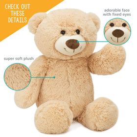 BenBen Teddy Bear in a hugging pose ideal for bedtime snuggles