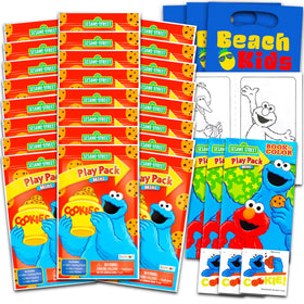 Bendon Cookie Monster mini favors with 24 grab-and-go play packs for kids' birthdays