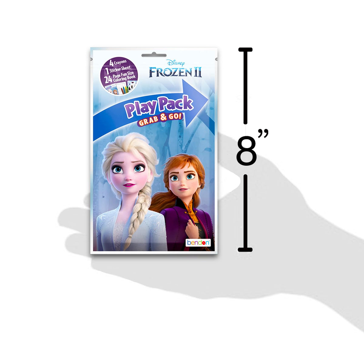 Bendon Disney Frozen playpack stickers with Elsa and Olaf for creative scenes.