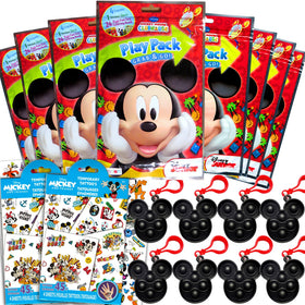 Bendon Disney Mickey Mouse party favor bundle with eight play packs for kids' birthday celebrations.