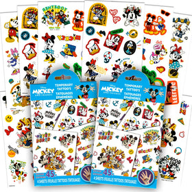 Bendon Mickey Mouse tattoos sheets offer quick party handouts.