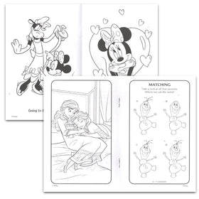 Bendon exclusive Rex-Man mini coloring book adds unique character variety for rewards.