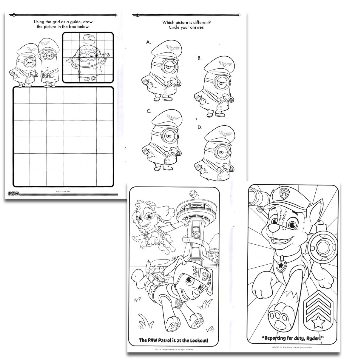 Bendon Frozen mini coloring book offers wintry scenes for calm, creative breaks.