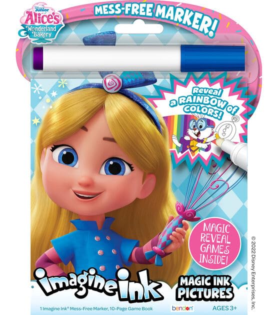 Bonus stickers from Bendon Imagine Ink to decorate artwork