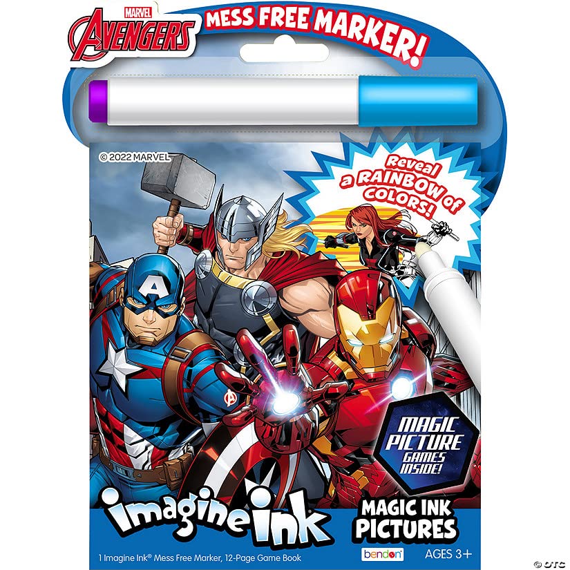 Bendon Imagine Ink assorted titles for boys offer recognizable characters and engaging pages.