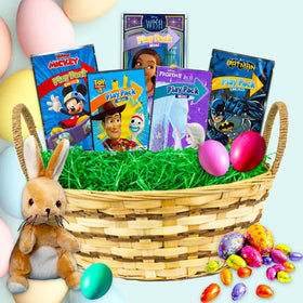 Red Beach Kids loot bags included for easy take-home gifts.