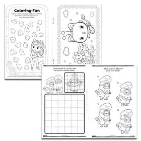 Bendon Paw Patrol coloring books featuring Paw Patrol characters for party favors